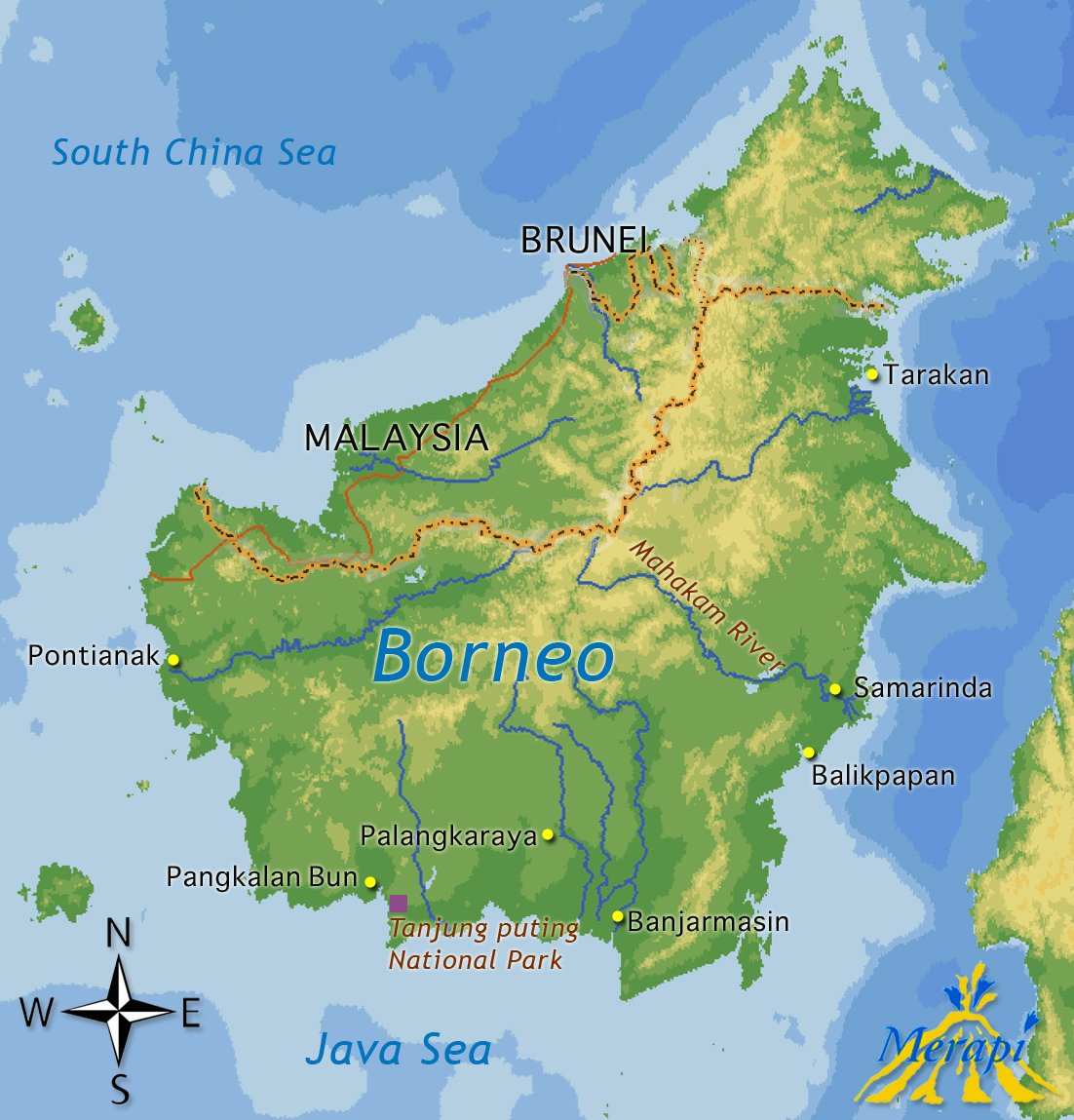 Rondreis Kalimantan  Individuele Indonesi  rondreizen 